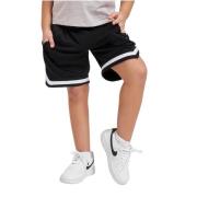 Urban Classics Jongens mesh gestreepte shorts