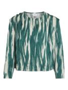 Vila viexina o-neck ls top 14101962 birch