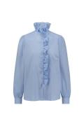 Studio Anneloes idetta poplin blouse 11735 6600 light blue