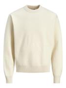 Jack & Jones jorvesterbro knit crew neck sn 12261852 sea salt