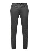 Only & Sons onsmark slim herringbone 2911 pant 22022911 black