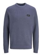 Jack & Jones Jorportland badge knit crew neck