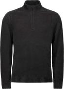 No Excess Pullover half zipper chenille black