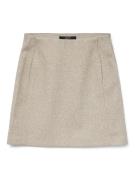 Vero Moda vmfortuneallison hw short skirt ga 10253954 silver mink