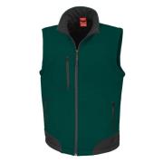 Result Heren softshell bodywarmer ademend weerbestendig jasje