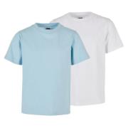 Urban Classics Jongens basic organic t-shirt (set van 2)