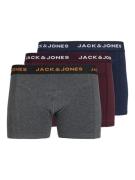 Jack & Jones Jacblack friday trunks 3 pack antraciet