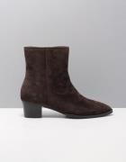 Di Lauro Enkellaarsjes dames 2245003 d.brown suede