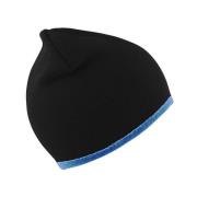 Result Unisex reversible fashion fit winter beanie hat