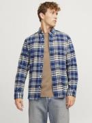 Jack & Jones Jprblunorris flannel ls shirt bf ln