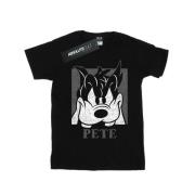 Disney Heren pete cropped head t-shirt