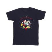 Disney Heren mickey mouse mickey minnie kerstmis t-shirt