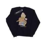 Disney princess Dames belle gevuld silhouet sweatshirt