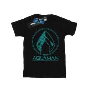 DC Comics Heren aquaman aqua logo t-shirt