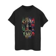 DC Comics Dames adam jsa gouden badge katoenen vriendje t-shirt