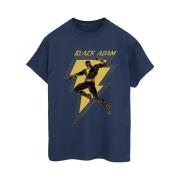 DC Comics Dames zwart adam gouden bout borst katoenen vriend t-shirt