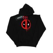 Deadpool Heren paint splatter logo hoodie