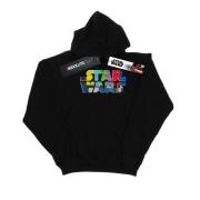 Star Wars Dames testkaart logo hoodie