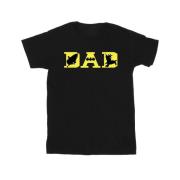 DC Comics Heren batman pap met vleermuis pictogrammen t-shirt