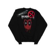 Marvel Avengers Dames deadpool druipend hoofd sweatshirt