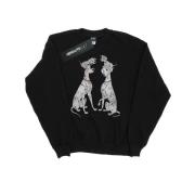 Disney Heren 101 dalmatiërs klassiek pongo en perdita sweatshirt