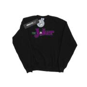 DC Comics Heren the joker tekst logo sweatshirt