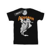 DC Comics Dames aquaman mono action pose katoenen vriendje t-shirt