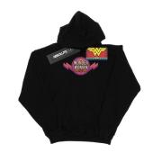 DC Comics Heren wonder woman regenboog logo hoodie