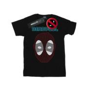 Marvel Avengers Dames deadpool mesh head katoenen vriendje t-shirt