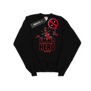 Marvel Avengers Heren deadpool i´m no hero sweatshirt