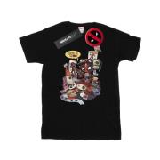 Marvel Avengers Heren deadpool merchandise royalties t-shirt