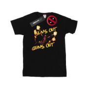 Marvel Avengers Heren deadpool sun´s out guns out t-shirt