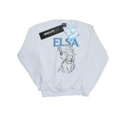 Disney Heren frozen elsa profile sketch sweatshirt