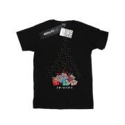 Friends Heren kerstboom lichtjes t-shirt