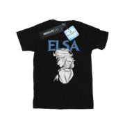 Disney Heren frozen elsa profiel schets t-shirt