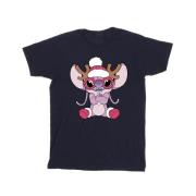 Disney Heren lilo & stitch engel rendier t-shirt