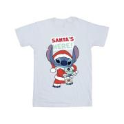 Disney Heren lilo & stitch santa´s here t-shirt