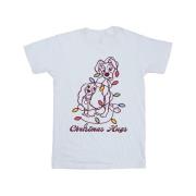 Disney Heren lady and the tramp kerstknuffels t-shirt