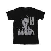 Marvel Avengers Heren loki hoofd poster t-shirt