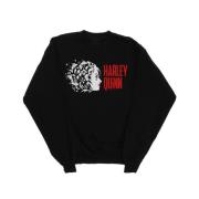 DC Comics Dames the suicide squad harley quinn stencil logo sweatshirt