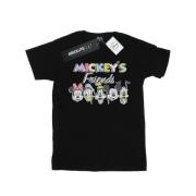 Disney Heren mickey mouse friends faded nostalgia t-shirt