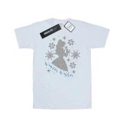 Disney princess Heren belle winter silhouette t-shirt