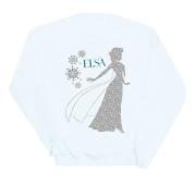 Disney Dames frozen elsa kerst silhouet sweatshirt