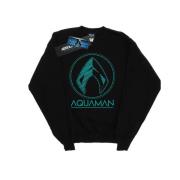 DC Comics Dames aquaman aqua logo sweatshirt