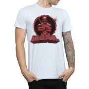 Deadpool Heren gekruist logo t-shirt