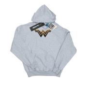 DC Comics Heren justice league movie wonder woman emblem hoodie