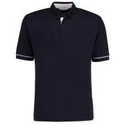 Kustom Kit Herenknopje omlaag contrasterende korte mouw poloshirt