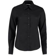 Kustom Kit Dames corporate long sleeve oxford shirt