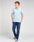 Lee Pique polo heather sky