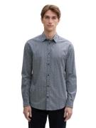 Tom Tailor Fitted printed stretch shirt